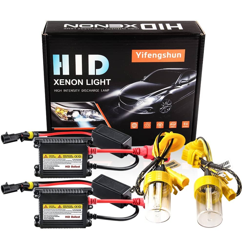 Amazon.com: H1 HID Headlight Bulbs 6000K Xenon White with